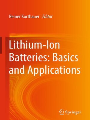 cover image of Lithium-Ion Batteries